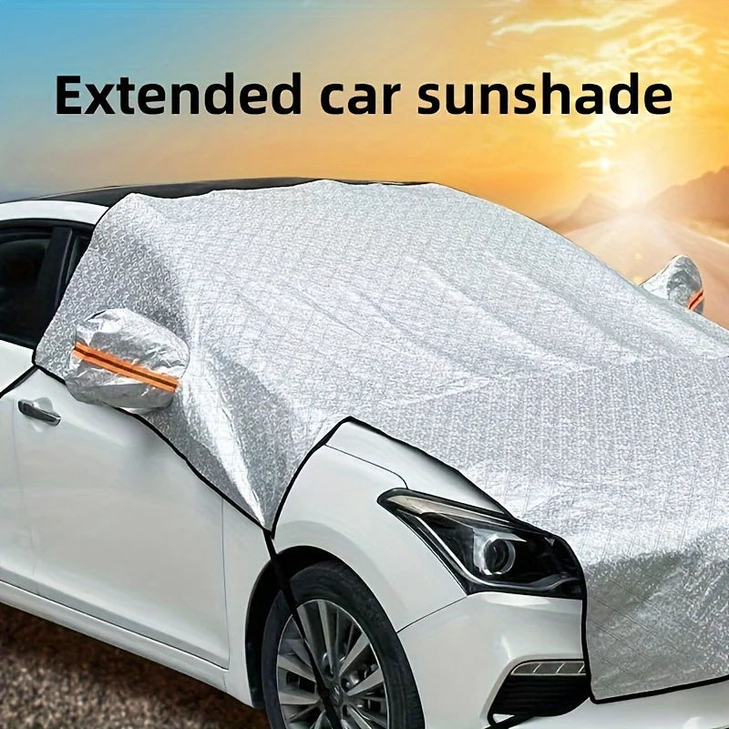 FrostShield Max | Car Windshield Cover | Wind & Frost Protection | Sunshade & Ice Protection in One | All-Season Cover