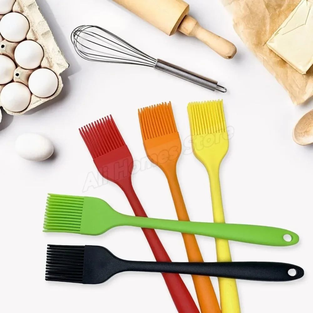 GrillFein Silicone Basting Brush | Heat Resistant & Hygienic | For BBQ, Baking & Cooking