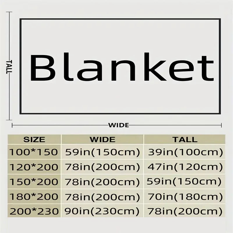 Fleurière Flannel Blanket | 3D Butterfly Design | Soft & Warm | For Bed, Sofa & Camping