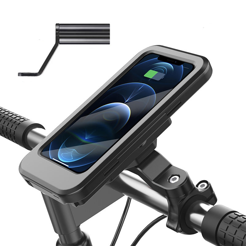 DryTrail Fahrradtasche | Wasserdicht | Verstellbarer Schultergurt | Schutz für Smartphone & Wertsachen