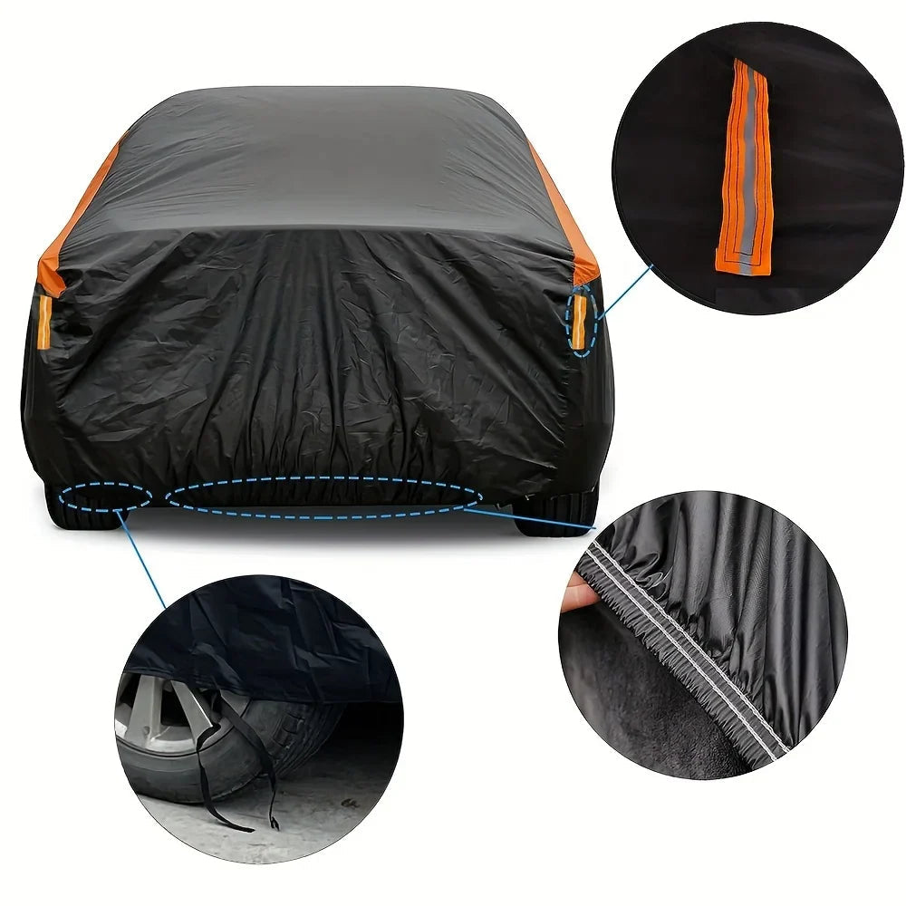 Car Cover CARVION | Waterproof & UV Protection | For SUV & Sedan | 190T Polyester