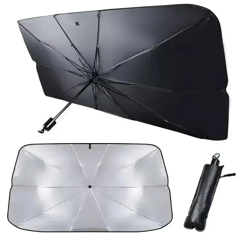 Car Sunshade SunFold | UV Protection & Heat Protection | Compact & Foldable | For SUV & Hatchback