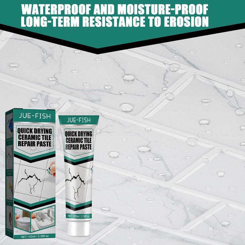 Ceramend Tile Repair Paste | For Ceramic, Porcelain & Marble | 100 ml | Fast, Strong & Versatile