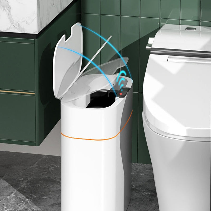 Cleanova Sensor Trash Can | Automatic & Silent | Hygienic & Waterproof | 13L | Infrared Technology