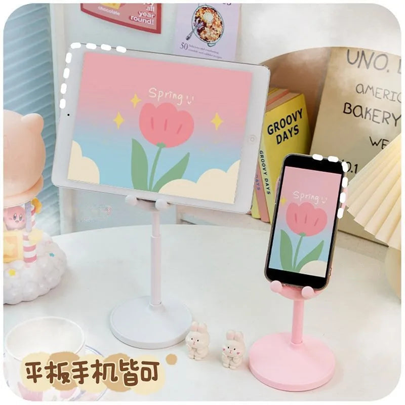 HoppelStand Phone Holder | Height Adjustable & Tiltable | Cute Bunny Design | For Phone & Tablet