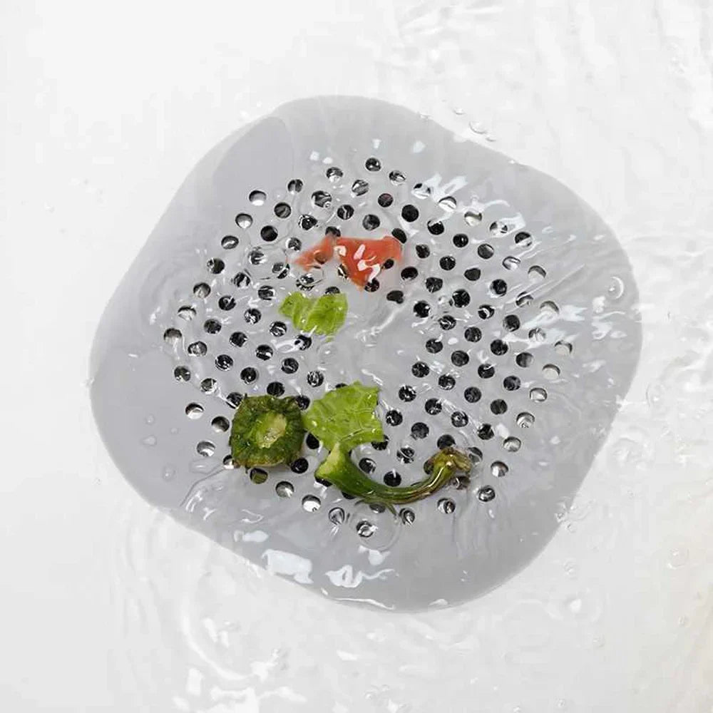 CleanDrainy Drain Protector with Suction Cup | Hair Catcher & Anti-Clogging | For Shower, Kitchen & Bathroom
