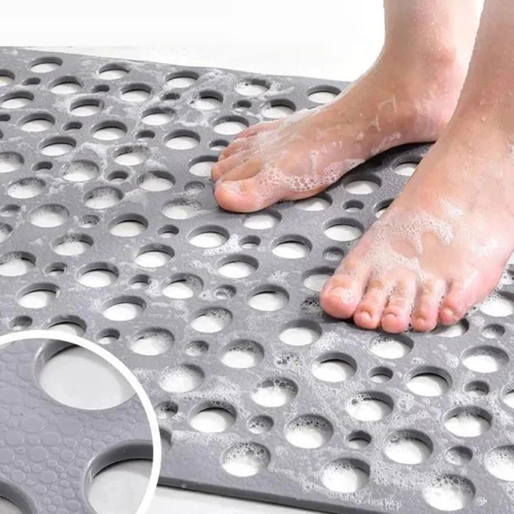 AquaSafe Shower Mat | Non-Slip & Antibacterial | Hygienic PVC | Safe Showering