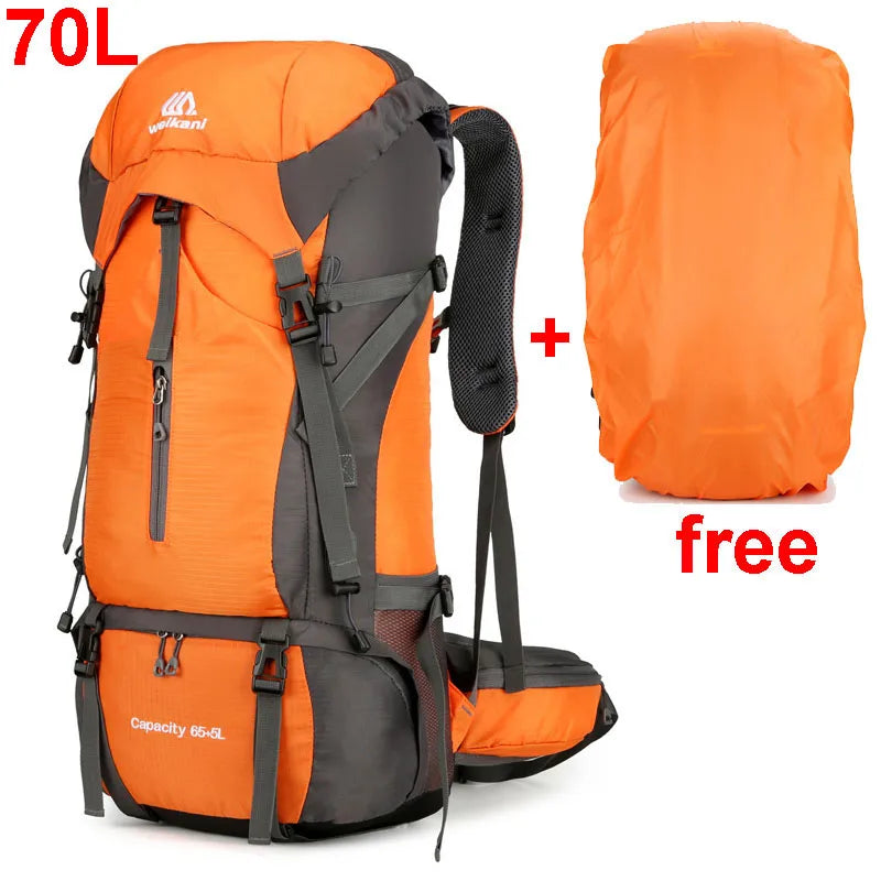 Alpivento 70L Trekking Backpack | Waterproof Camping Backpack with Rain Cover | Large Outdoor Backpack for Hiking, Mountaineering & Travel Brand Name: