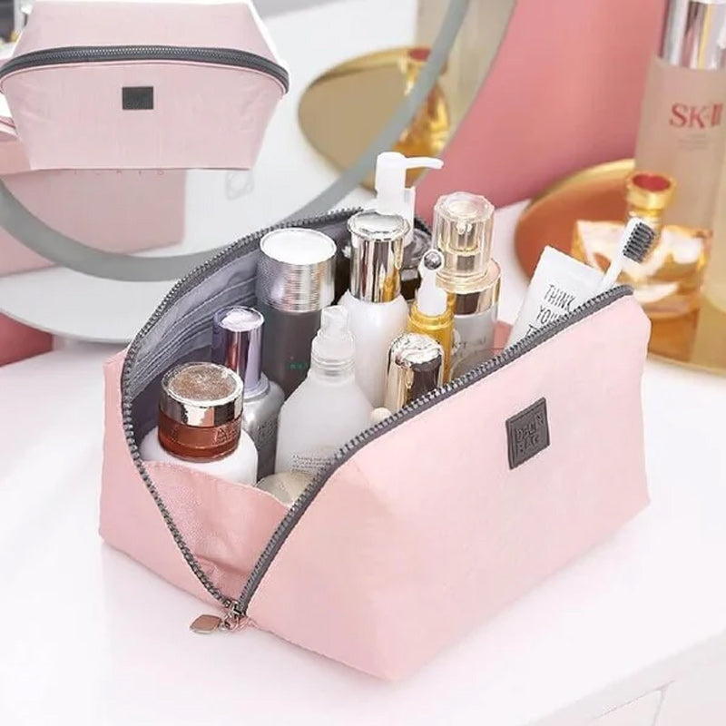 Travora | Reise-Organizer mit Fächern | Wasserdichtes Nylon | Für Unterwäsche, Kosmetik & Zubehör