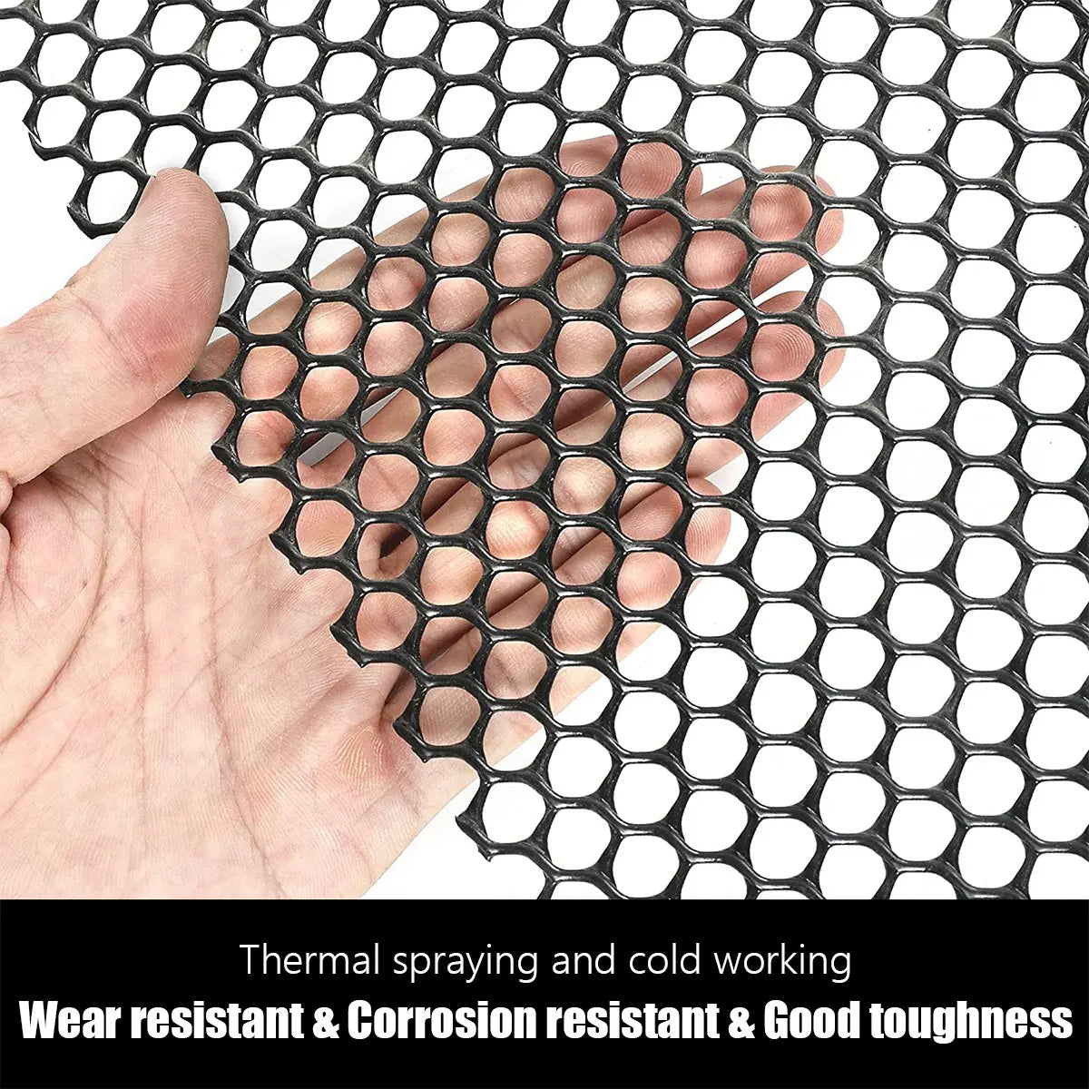 FlexGuard Mesh | Plastic Fence Net for Garden & Tree Trunk Protection | 300 × 40 cm / 600 × 40 cm | Weatherproof & Cuttable