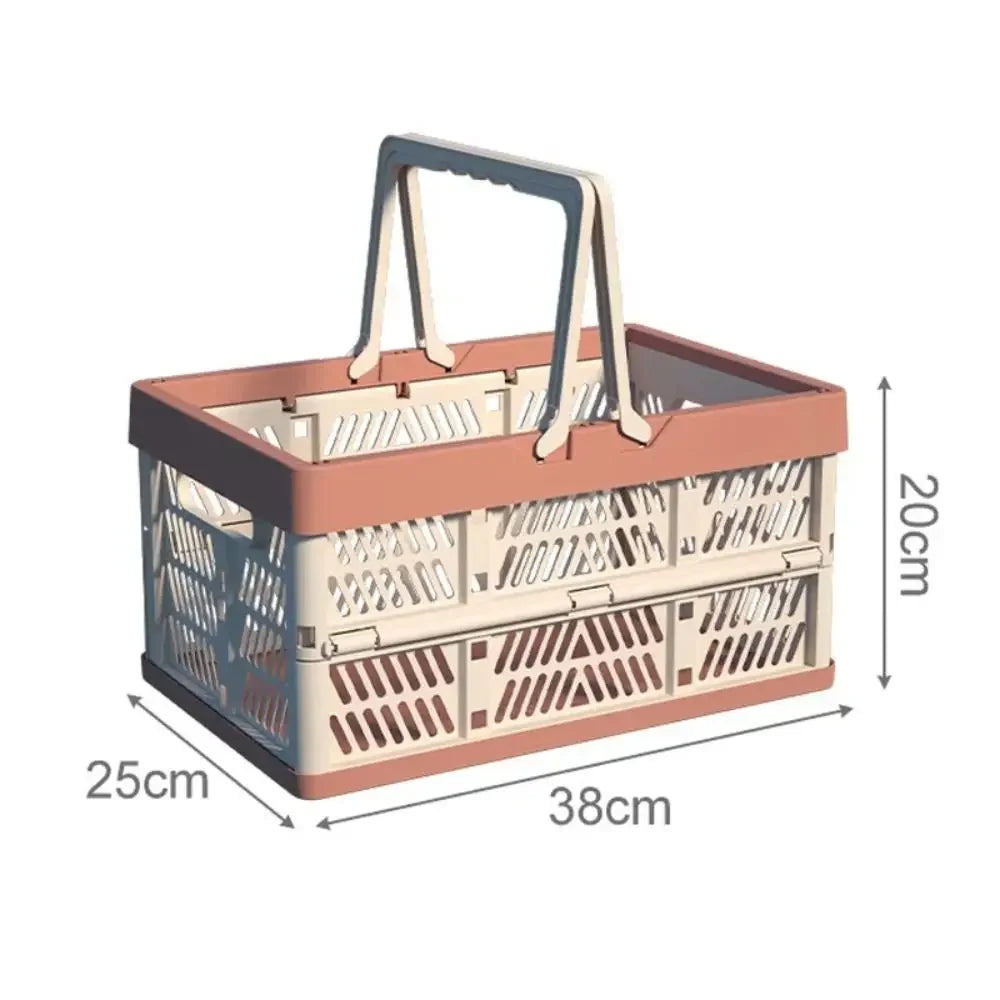Foldex Storage Basket | Foldable & Durable | Up to 7 kg Load Capacity | Space-Saving Design