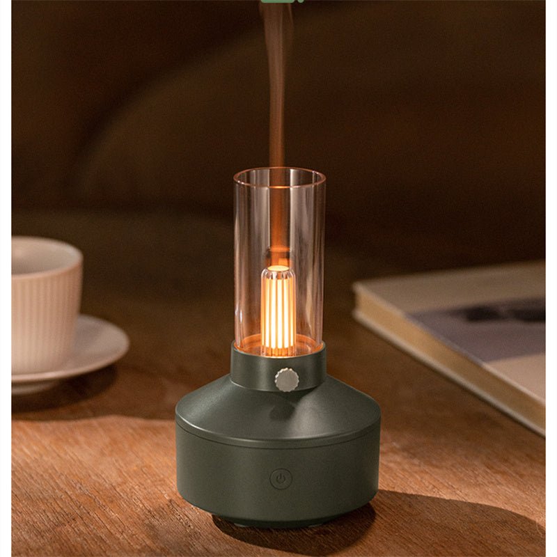 Aroma Diffuser LumaScent | Fragrance & Candlelight | 0.5L Tank | Quiet & Automatic Shut-Off