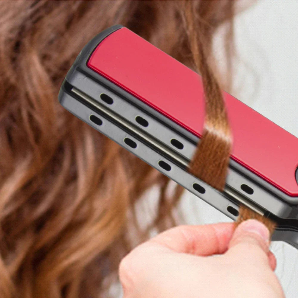 Hair Straightener TITANEA PRO | Wide Nano-Titanium Plates | 50–249°C | LED Display & Dual Voltage | 25×4.3×3.5 cm