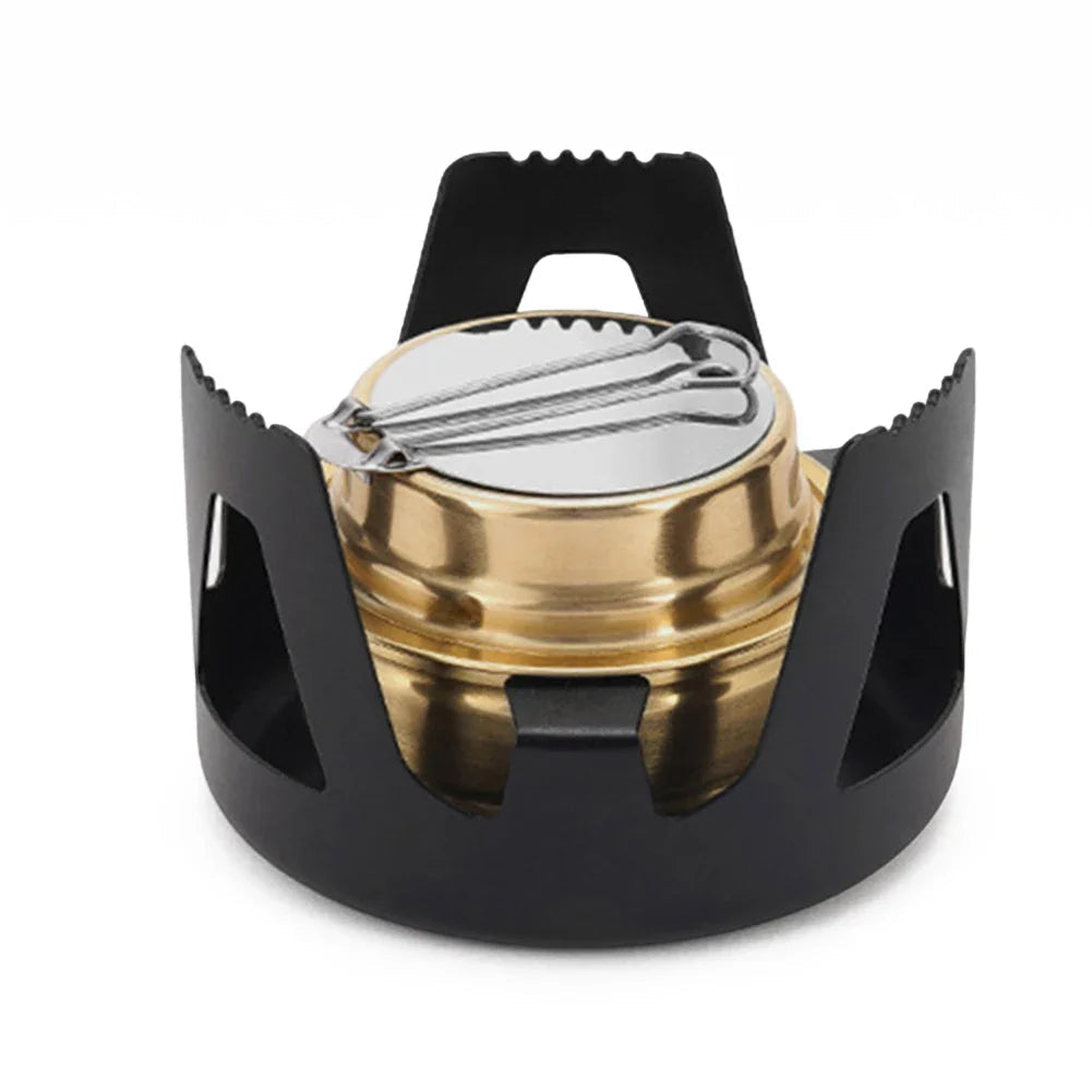 Flamero Outdoor Alcohol Stove | Adjustable Flame | 360° All-Around Combustion | Compact & Stable