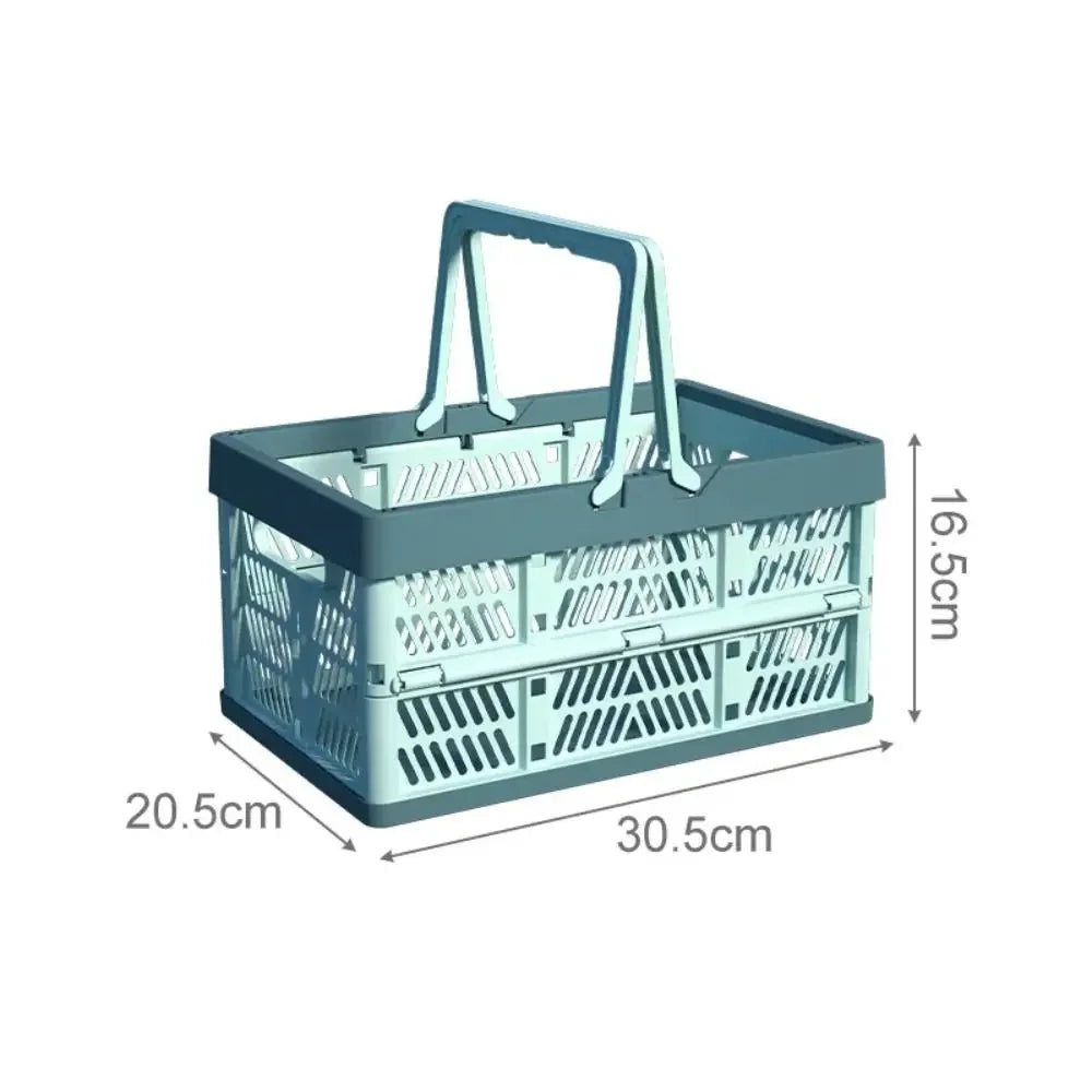 Foldex Storage Basket | Foldable & Durable | Up to 7 kg Load Capacity | Space-Saving Design