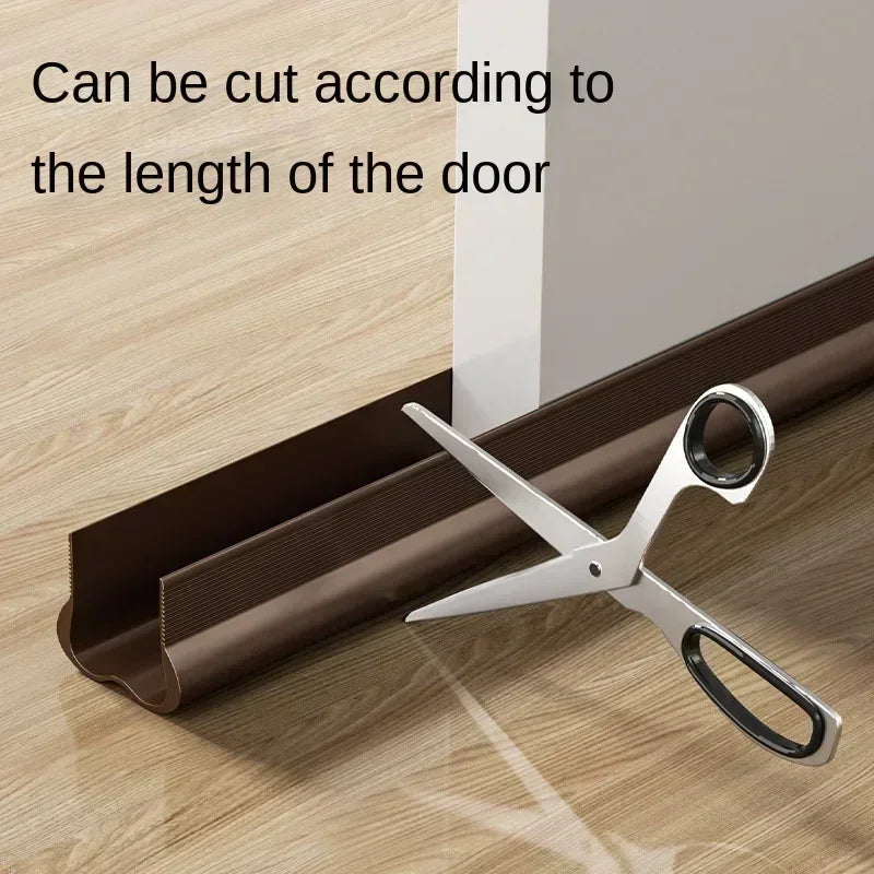 Flexible Door Seal | Draft Stopper & Sound Insulation | PVC | Water- & Windproof