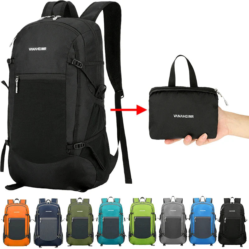 Foldable Backpack "Alpivio" | Ultralight & Compact | 18L Volume | 42x28x15 cm