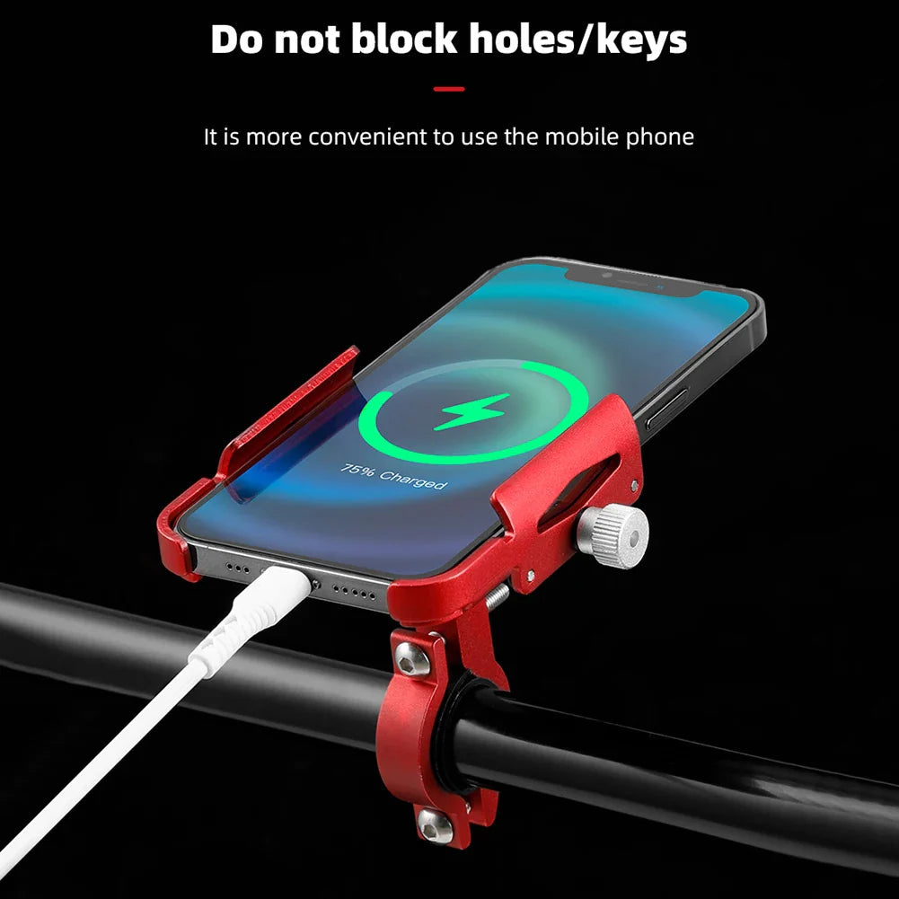 Bicycle Phone Mount RideGrip 360 Pro | 360° Rotatable | Aluminum Alloy | Shockproof & Secure | For Bicycle, Motorcycle & E-Scooter
