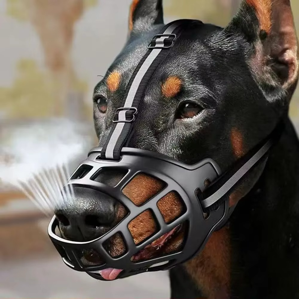CaniFlex Hundemaulkorb | Atmungsaktives Design | Verstellbare Passform für kleine bis große Hunde