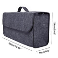 FELTARIO Storage Bag | Felt Organizer with Handle | Versatile & Self-Adhesive | For Car, Office & Home