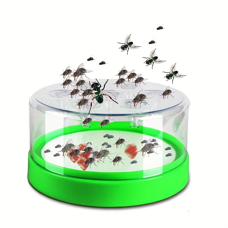 Fly Trap EcoTrap 7 | Reusable & Non-Toxic | No Electricity & Chemicals | With 7 Entrances for Effective Fly Control
