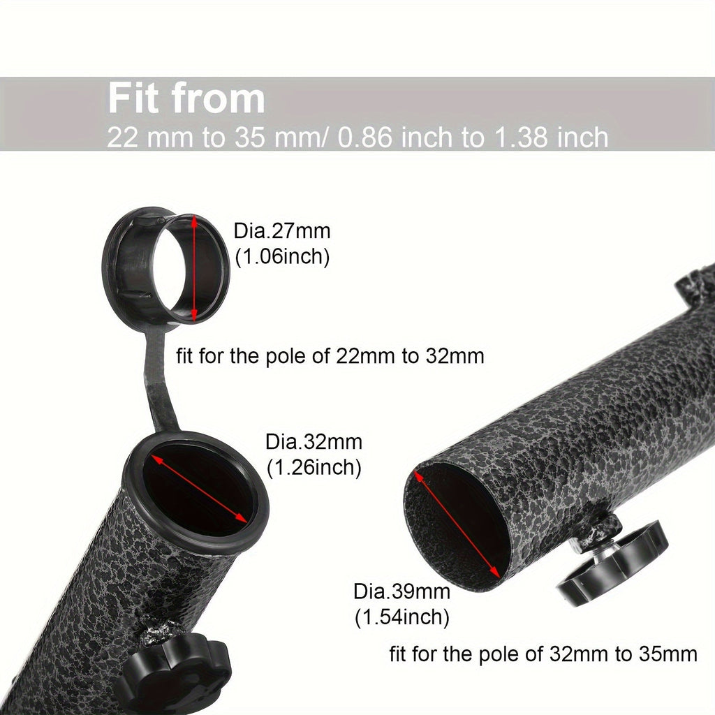 Adjustable Umbrella Stand Stabello | For Ø 2.8–3.2 cm Umbrella Poles | Non-Slip & Portable | Robust Steel Construction