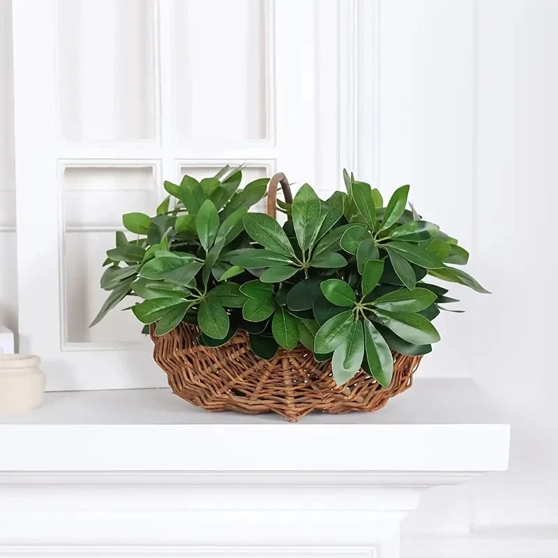 Artificial Plant EverLeaf 33 | 33 cm | With Stem & Leaves | Easy Care Decoration for Home & Office