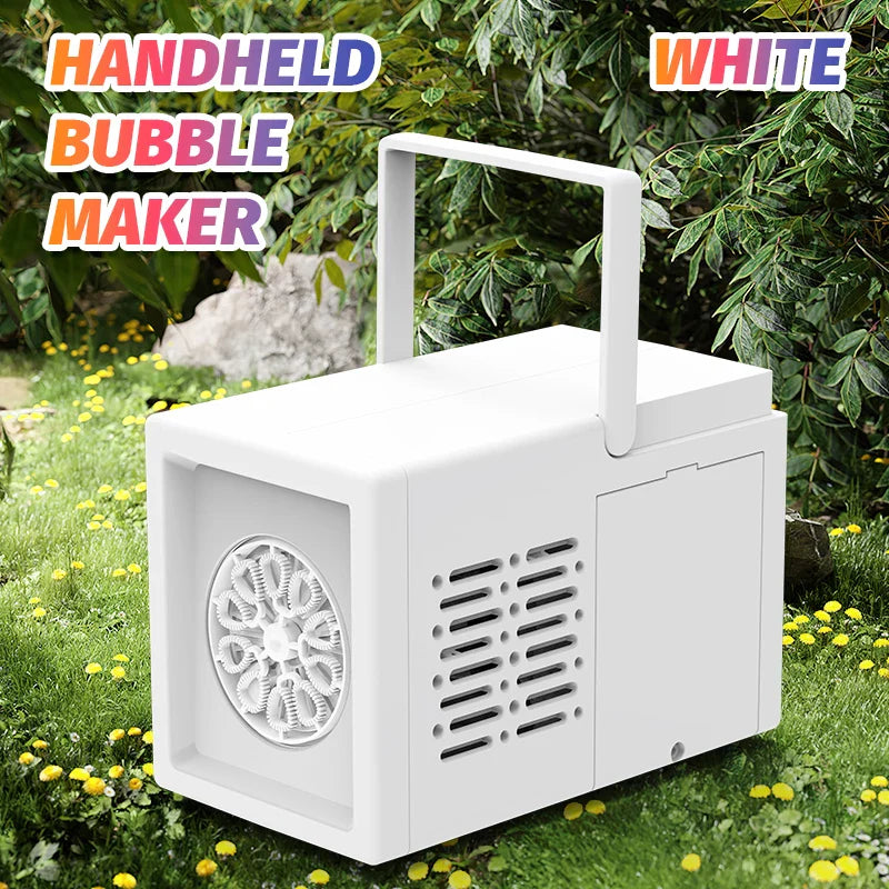 BubbleBlaze Pro | Stage Soap Bubble Machine with 10 Nozzles | Impressive Bubble Machine for Events, Shows & Parties