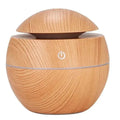 AeroMist Humidifier 130 ml | Whisper Quiet <35 dB | USB Operated & LED Light | With Aroma Oil Function