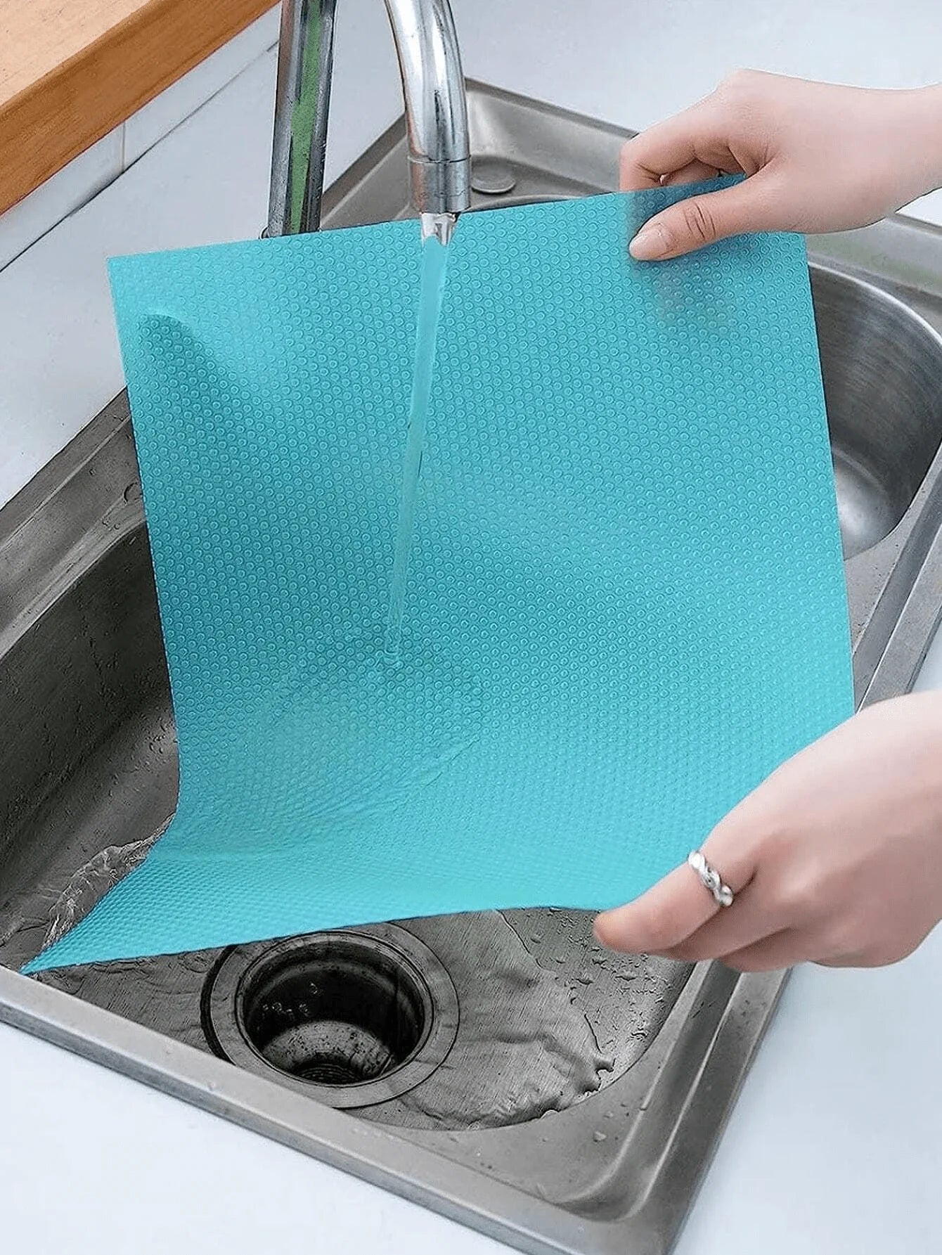 FreshLiner Refrigerator Mats | 29×45 cm | EVA Cut Mats | BPA-Free | For Refrigerator, Drawer & Shelf