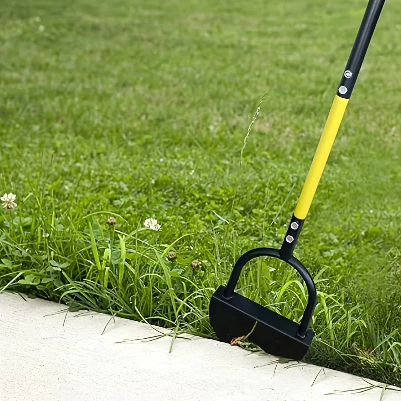 EdgeMaster Lawn Edger | Half-Moon Design with Serrated Edge | Manual Tool for Clean Lawn Edges & Flower Beds