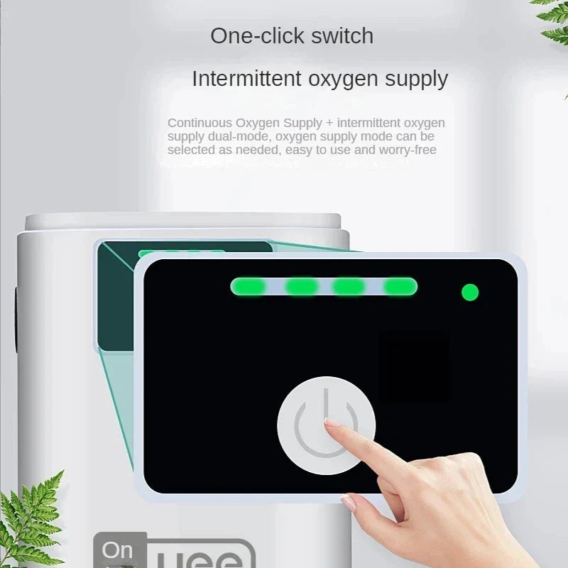 AquaLino SmartOxy Rechargeable Oxygen Pump for Aquarium & Outdoor | Quiet Air Pump with Battery & USB | Automatic AC/DC Switch & LED Display