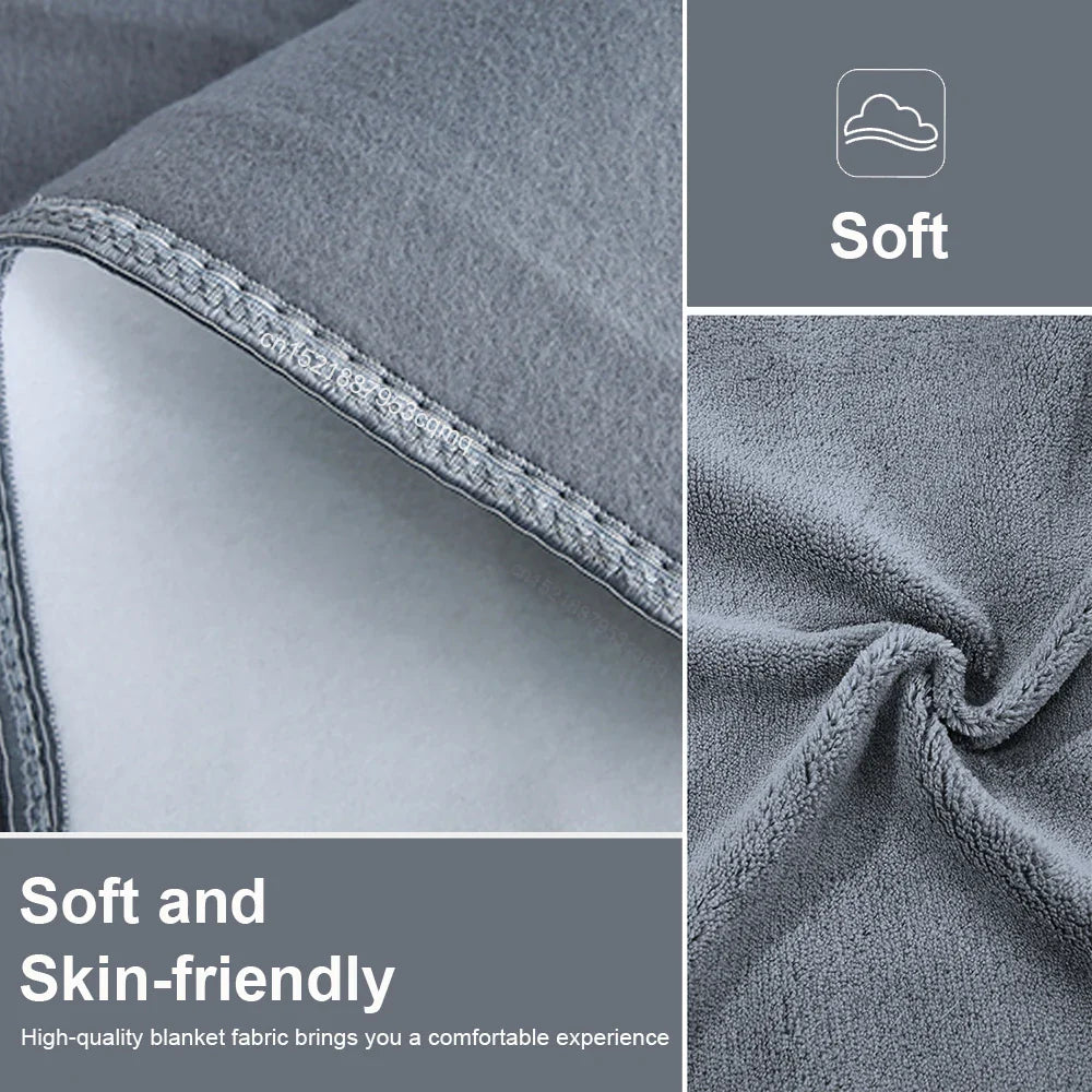 Electric Heated Blanket | Thermostat Controlled | Double Size | 220V EU Plug