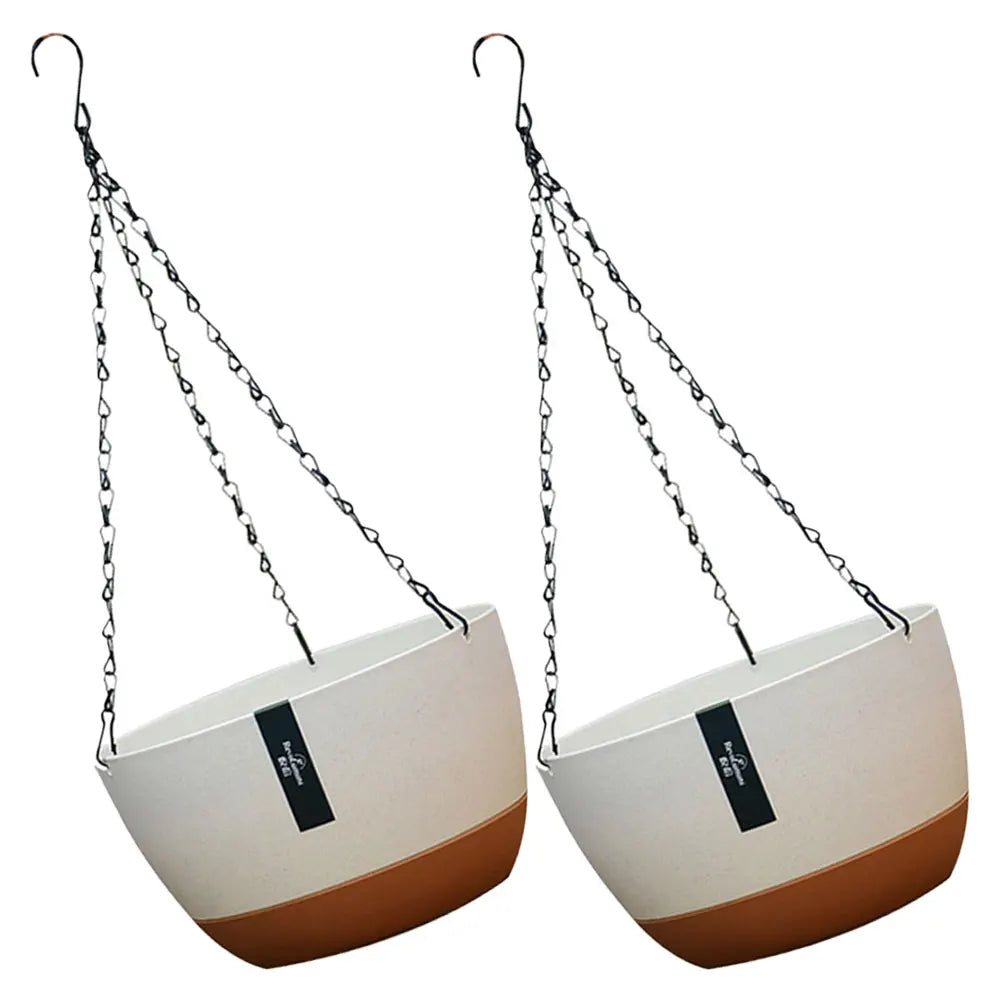 Floranta Hanging Flower Pot Set | Durable & Stylish | For Balcony, Garden & Indoors