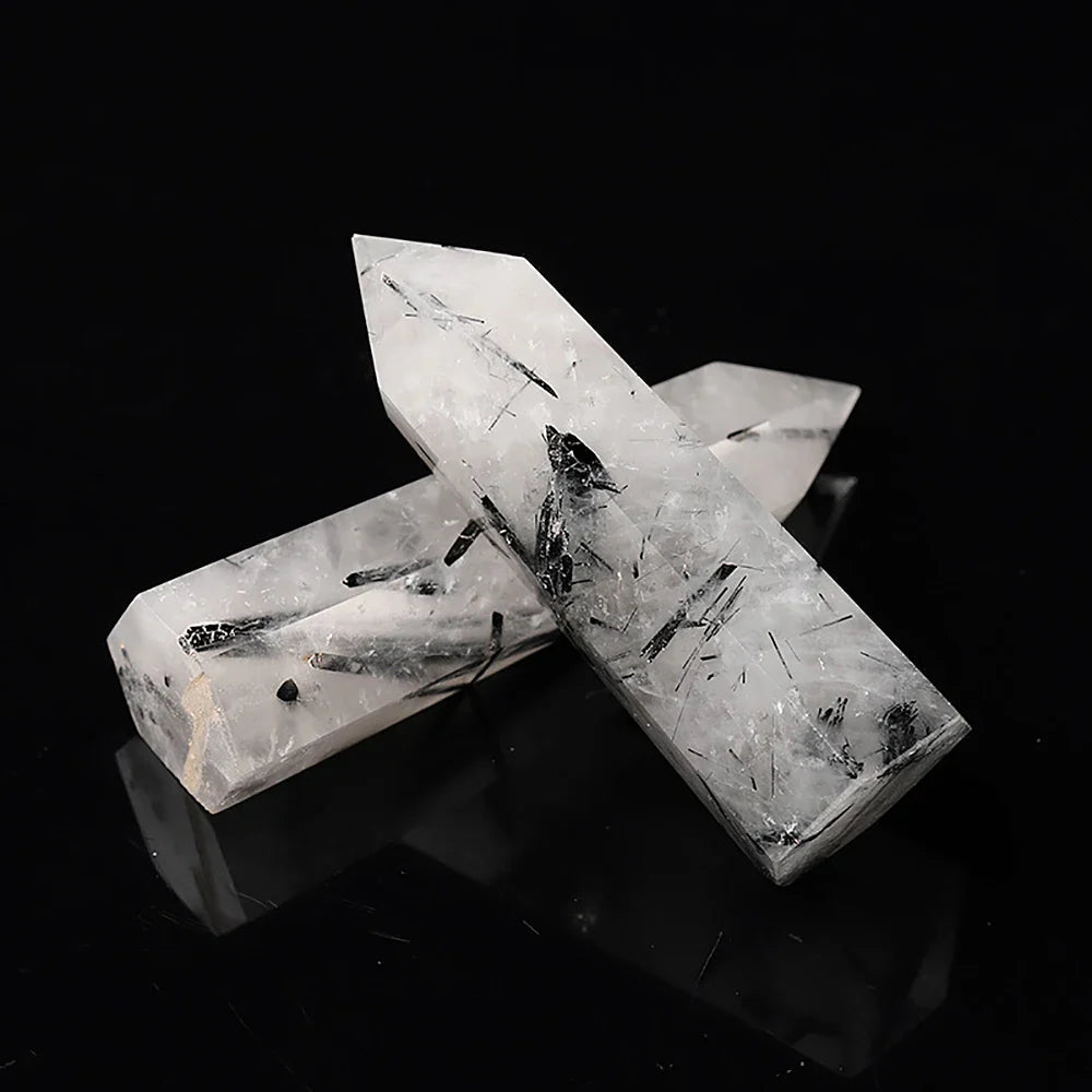 Crystal Obelisk Elaria | Natural Stone Healing Stone | For Meditation & Reiki | 4–8 cm