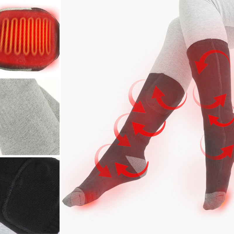 Heated Socks ThermoLuxe | Rechargeable | Adjustable Temperature | Up to 8 Hours Warmth
