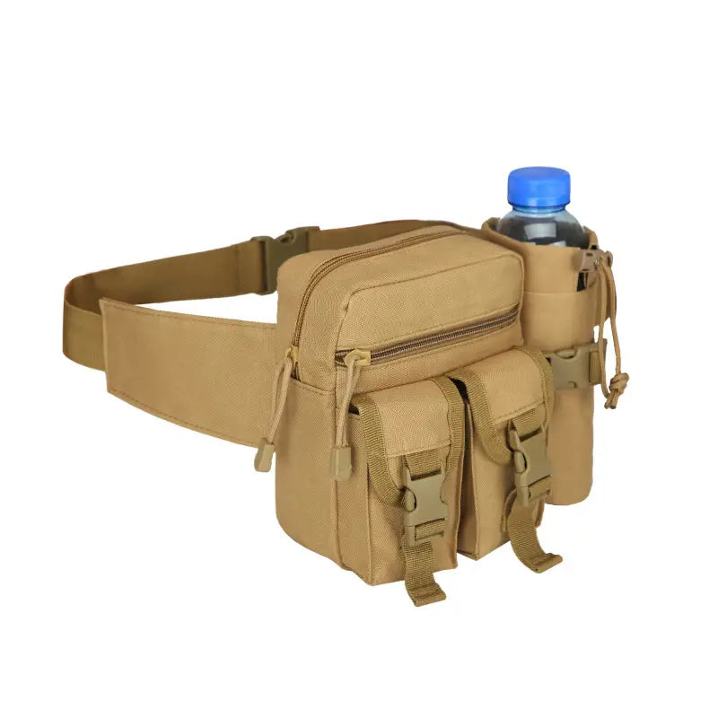 Hiking Hip Bag | Water-Resistant & Lightweight | With Bottle Holder | Adjustable up to 118 cm