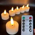 Luminara | LED-Teelichter Set | Flammenlos & Dimmbar | Mit Fernbedienung und Timerfunktion