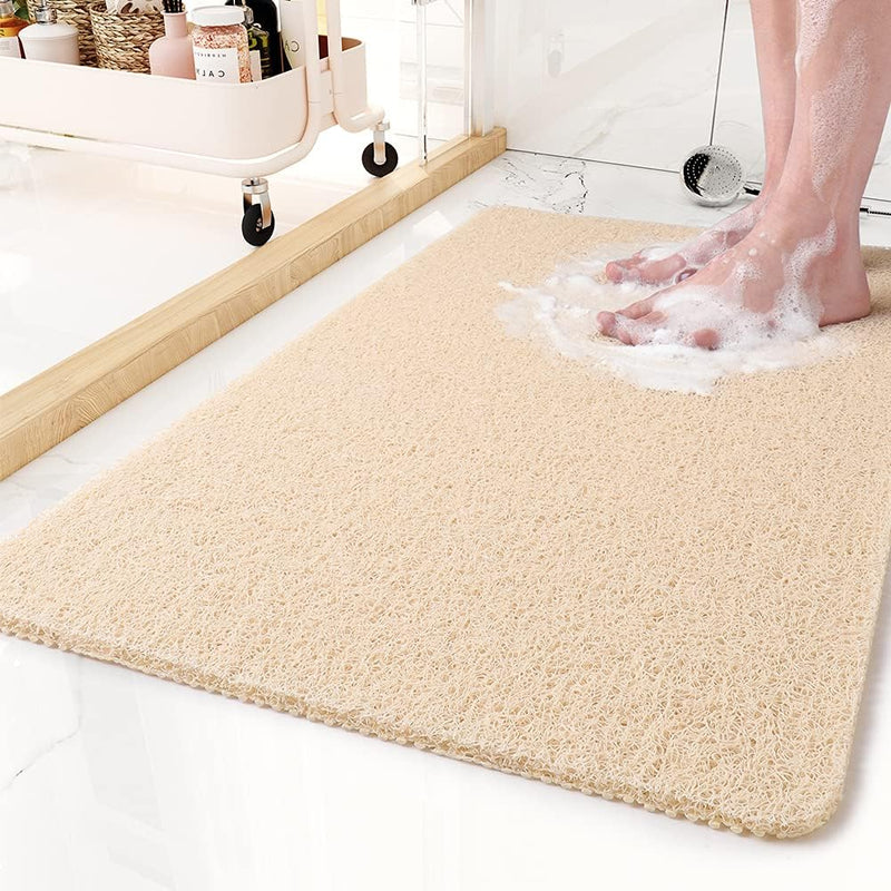 AquaGrip Shower Mat Non-Slip | Quick-Drying & Cut-to-Size | Hygienic Drainage Design