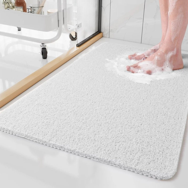 AquaGrip Shower Mat Non-Slip | Quick-Drying & Cut-to-Size | Hygienic Drainage Design