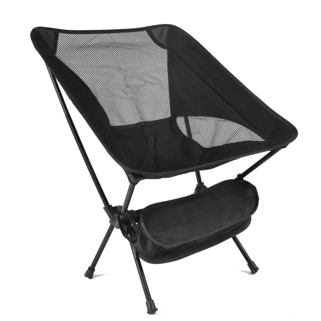 Camping Chair & Beach Blanket Set Flexora | Ultra Lightweight & Foldable | Includes Sand-Free Picnic Mat | For Beach, Hiking & Fishing