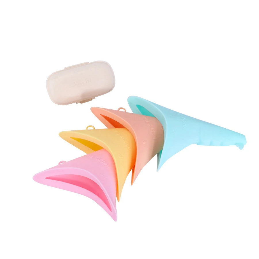 TravelRelief | Faltbares Reise-Urinal 750 ml | Tragbare Notfall-Toilette für Reisen, Camping und Outdoor-Aktivitäten