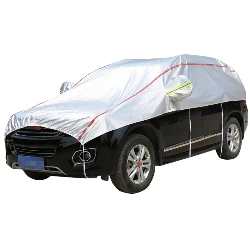 AutoVioro Waterproof Car Cover | UV & Heat Protection | Windproof & Theft-Resistant | Nano Oxford Fabric
