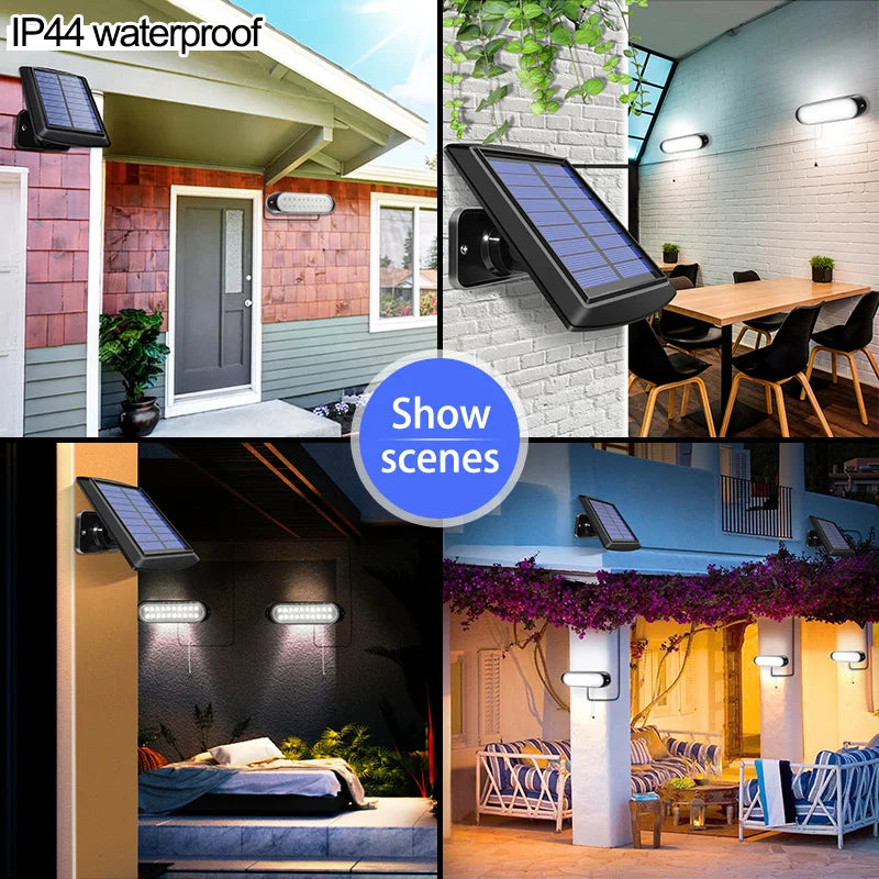 SunGlow 20-LED Solarleuchte | Trennbar | 5 m Kabel | IP44 Wasserdicht | Pull-Schalter | Garten, Haus, Terrasse & Zimmer
