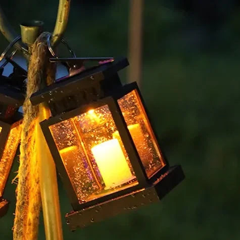 SolaraFlame | Solar-Fackelleuchte mit Flammeneffekt | Wetterfeste LED-Gartenlampe 14 x 8 x 8 cm