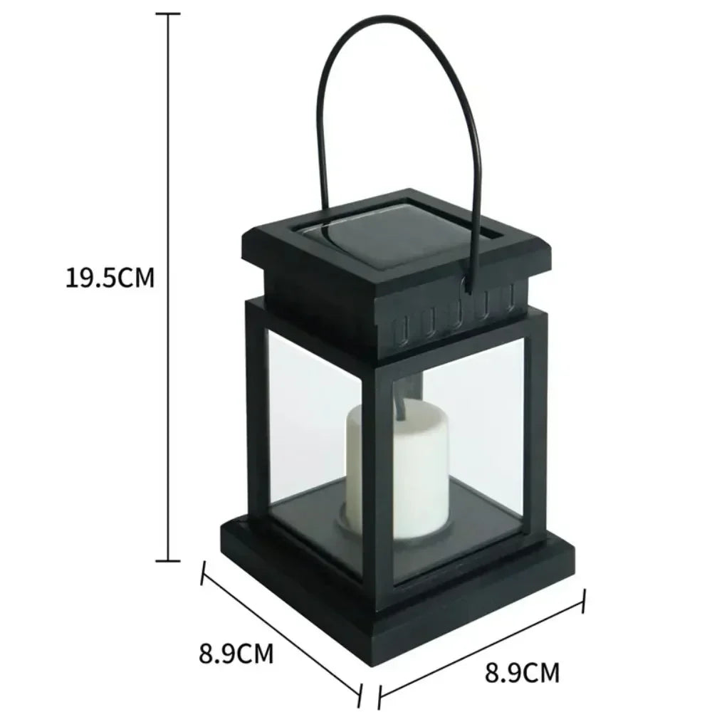 SolaraFlame | Solar-Fackelleuchte mit Flammeneffekt | Wetterfeste LED-Gartenlampe 14 x 8 x 8 cm