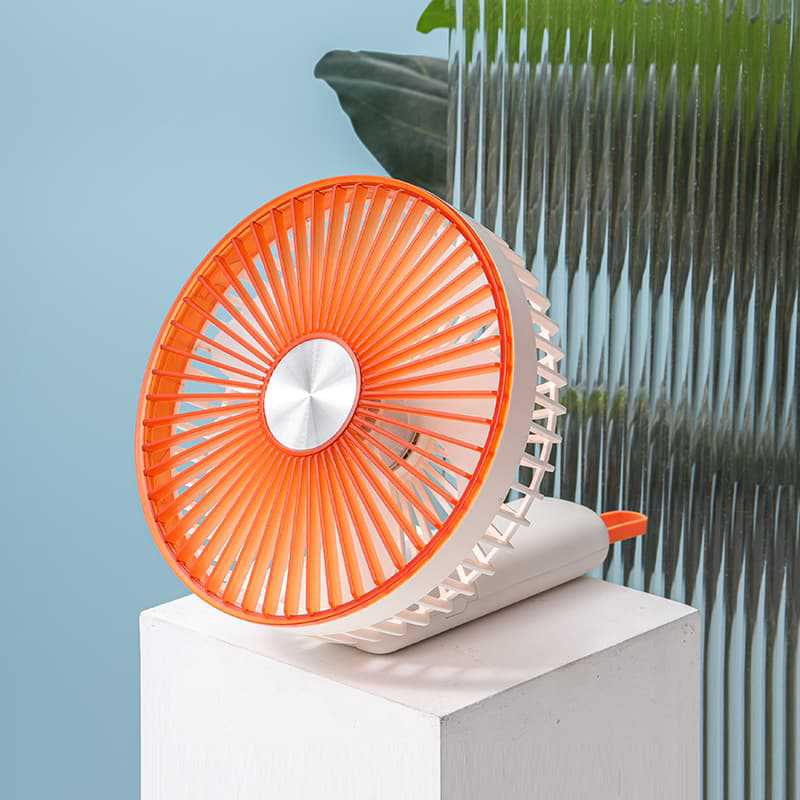 Unisex Tragbarer Ventilator | Flexibles Design | Leiser USB-Ventilator für Büro, Reisen & Zuhause