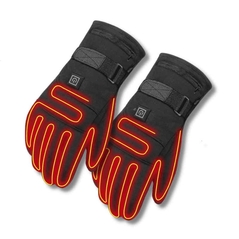 Heated Winter Gloves | Waterproof & Windproof | 3 Heat Settings | Touchscreen Compatible