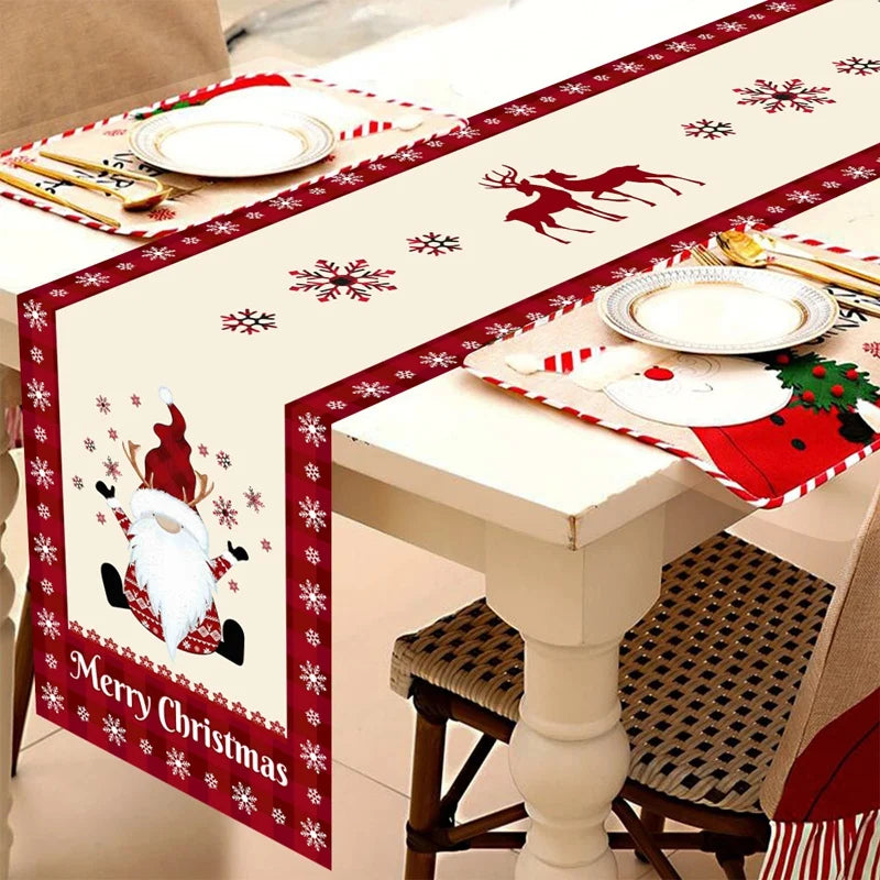 Christmas Table Runner Festivia | 180×35 cm | Elegant & Festive | Table Decor for Christmas & New Year 2025/2026