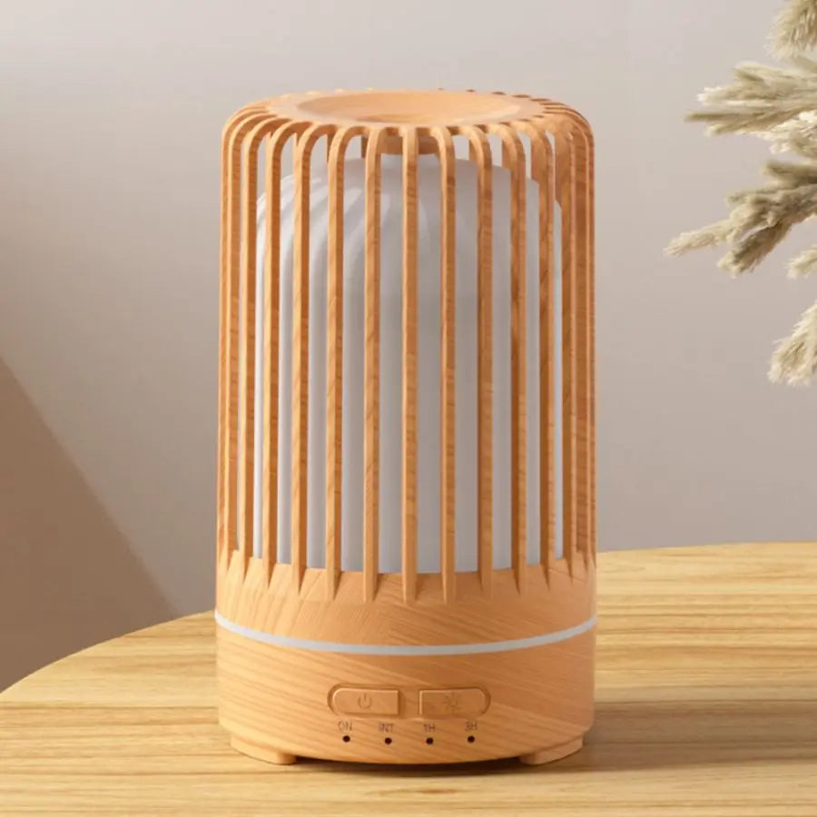 Auralis Mini Aroma Diffuser | 150 ml | Ultrasonic & LED Mood Light | USB Powered | Quiet Air Humidification